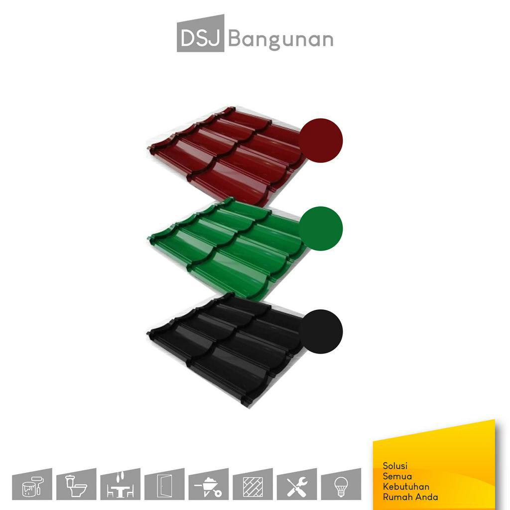 Genteng Metal Atap Rumah Genteng Roof Metal Polos Warna