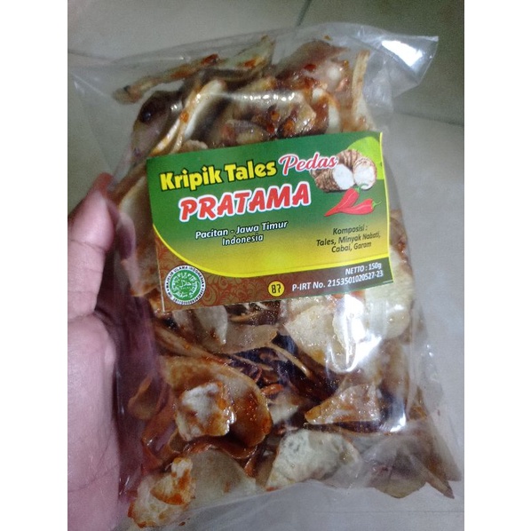 

Keripik Tales Pedas Pratama Khas Pacitan