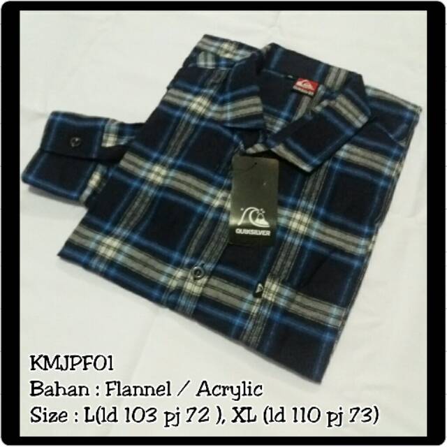 MZ Kemeja Flanel Quiksilver