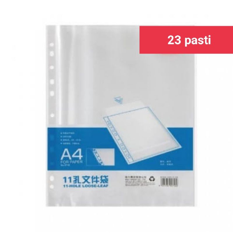 

shet protector A4/pocket file/document set