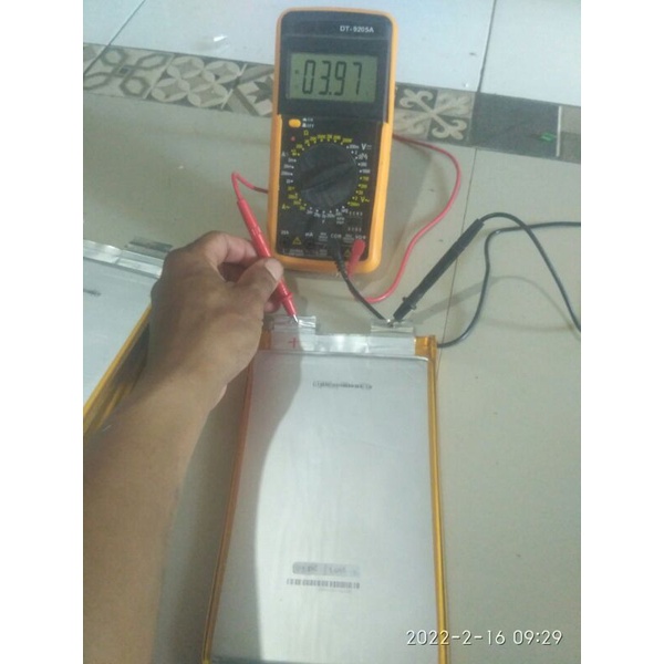 baterai lithium 3,7V 20Ah like new