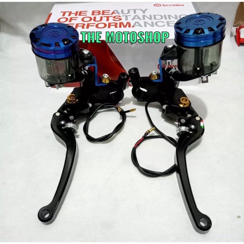 MASTER REM RADIAL 98 2 TABUNG SMOKE BESAR PNP MOTOR PCX / NMAX / ADV DAN LAIN LAIN