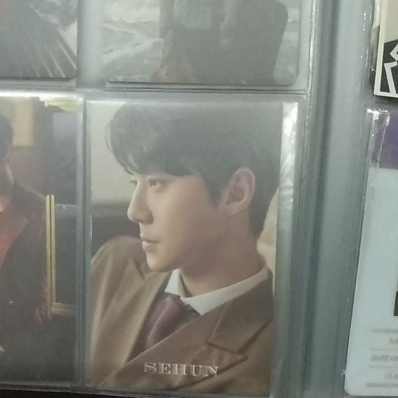 Photocard sehun exo season greetings 2020, sg2020