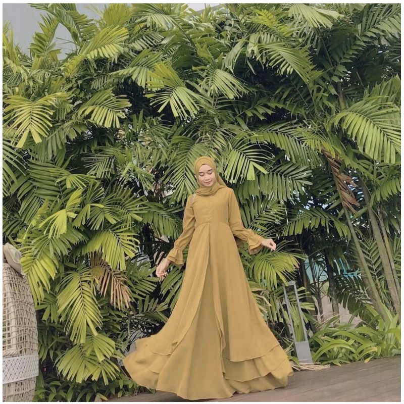 hamidah dress by dnk_hijabb