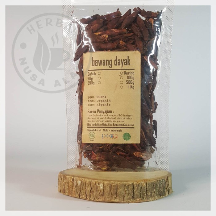 

BAWANG DAYAK KERING | MURNI PREMIUM | Eleutherine bulbosa 100g