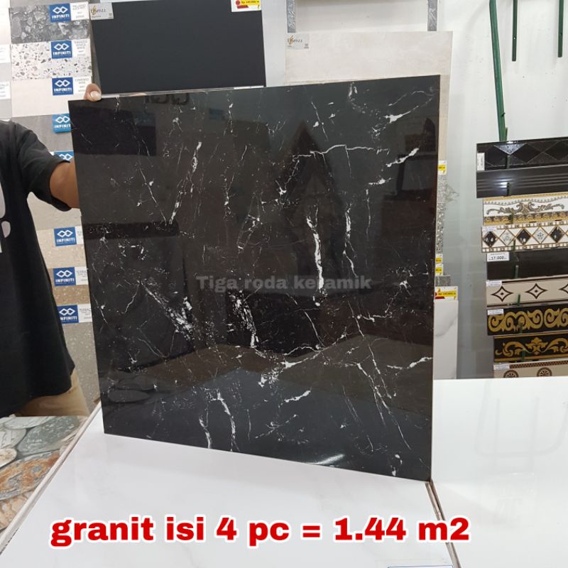 granit 60x60 lantai/granit glossy/granit hitam motif urat putih/granit hitam motif/granit motif/gran