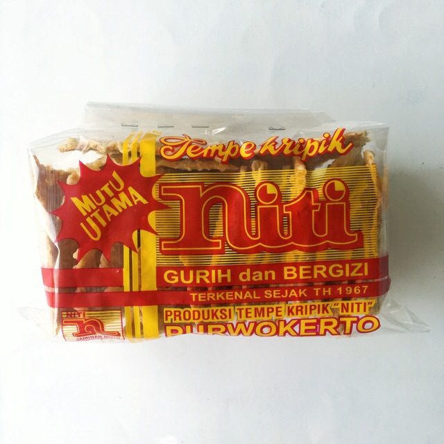 

Tempe kripik Niti