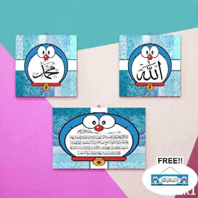 Kaligrafi Mdf Doraemon (promo)
