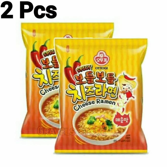 

[2 Pcs] Ottogi Cheese Spicy Ramyun - Ramen Keju Pedas ala Korea