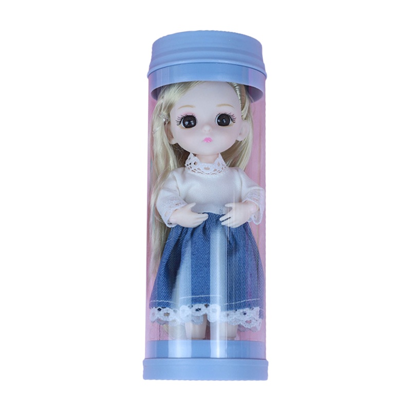 Mary Mainan Boneka Mata Besar 3D Untuk Anak Perempuan