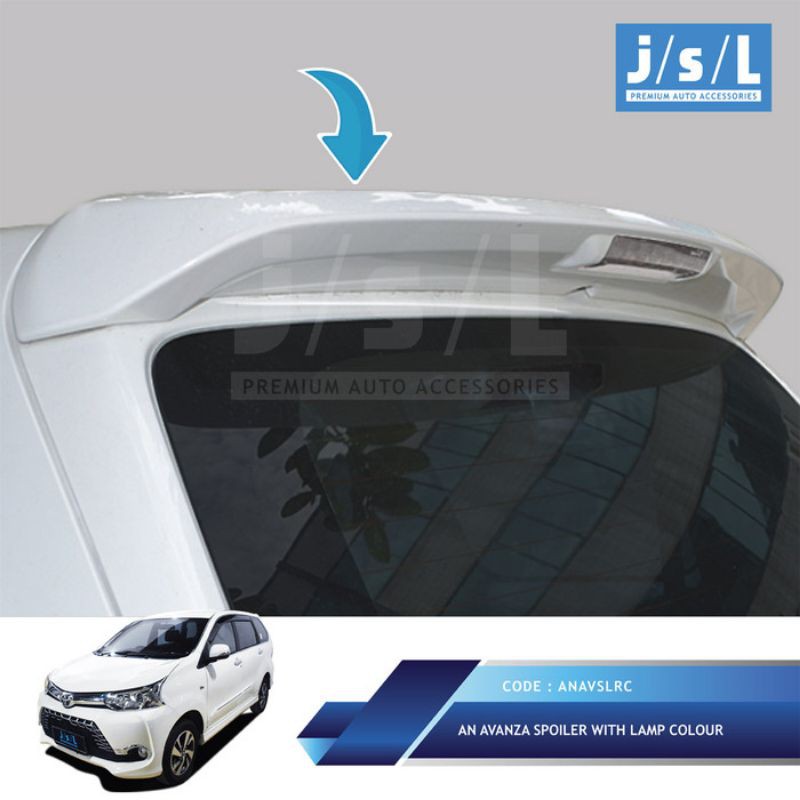 Grand All New Avanza Spoiler JSL Lampu JSL/Rear Spoiler w/ Lamp