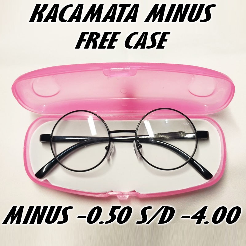 KACAMATA MINUS UNISEX SIAP PAKAI FRAME SPH5006 - KACAMATA WANITA/PRIA/minus -0.50-4.00