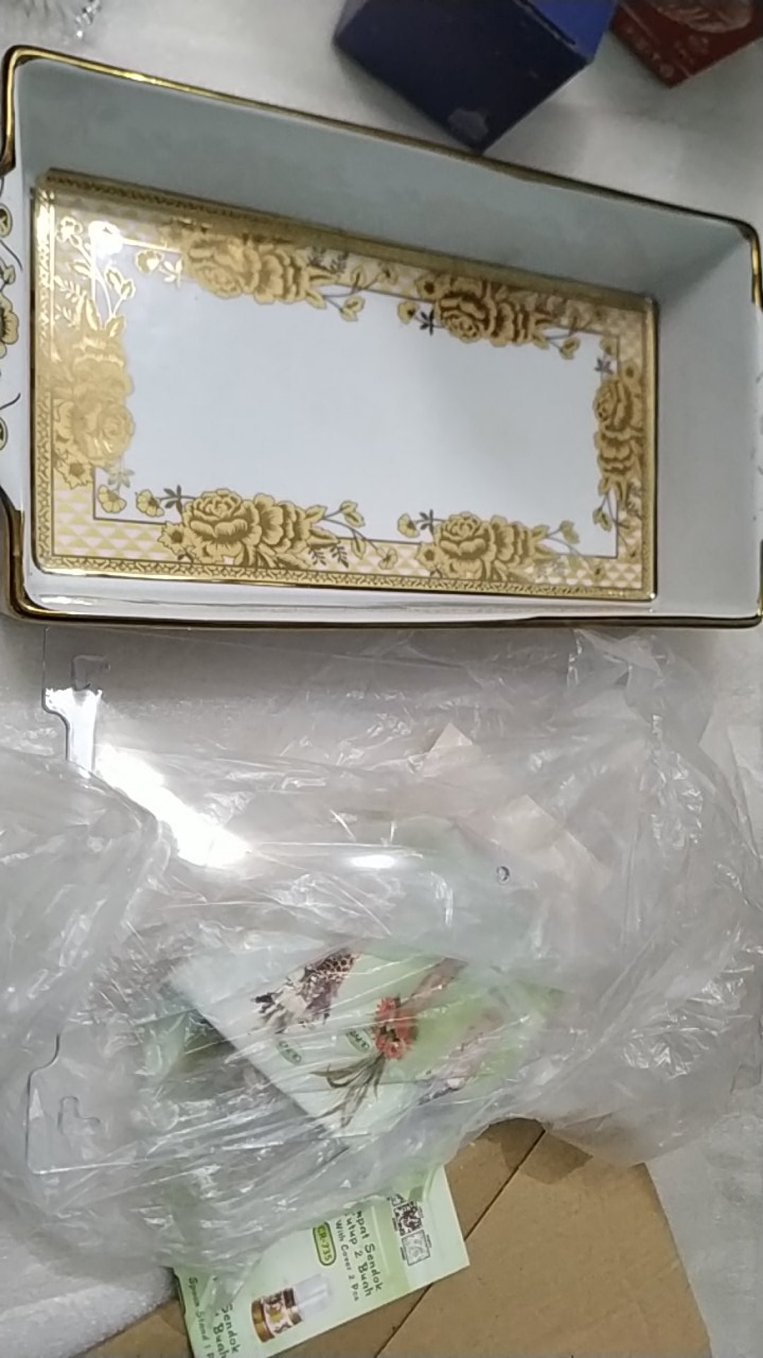 Square Cake Plate Crp138