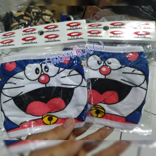 Masker mulut.Masker penutup mulut karakter