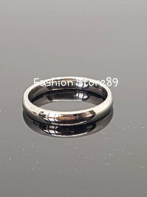 Cincin couple / cincin single /cincin nikah Titanium antikarat import / cincin couple permata silver