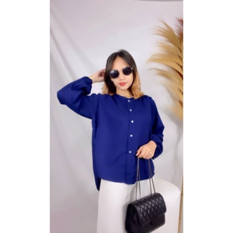 RX Fashion -  Loise Blouse Twistcone / Blouse Wanita -BN