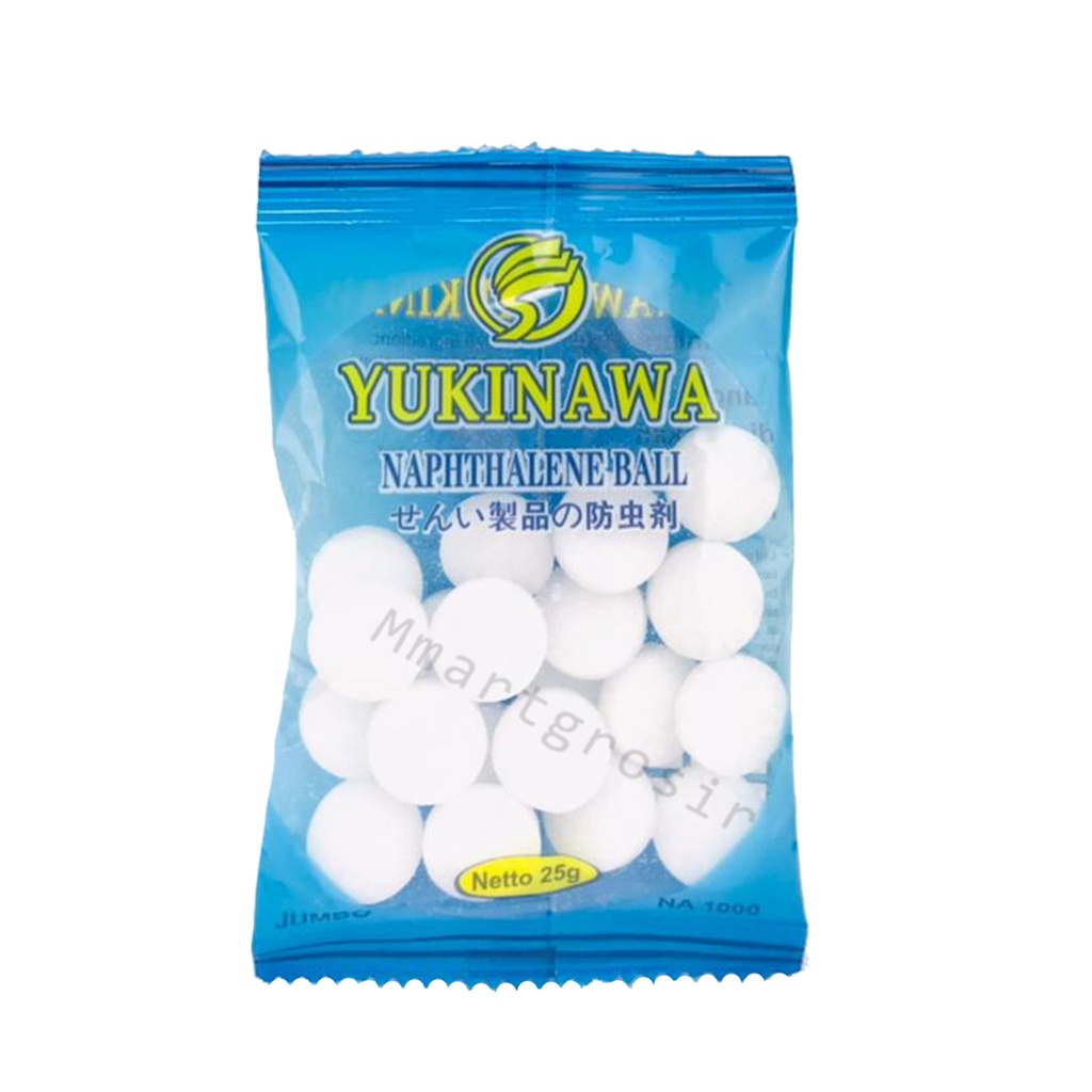 Kamper Yukinawa / Kamper /  Naphthalene Ball / Pengharum ruangan / 25 g