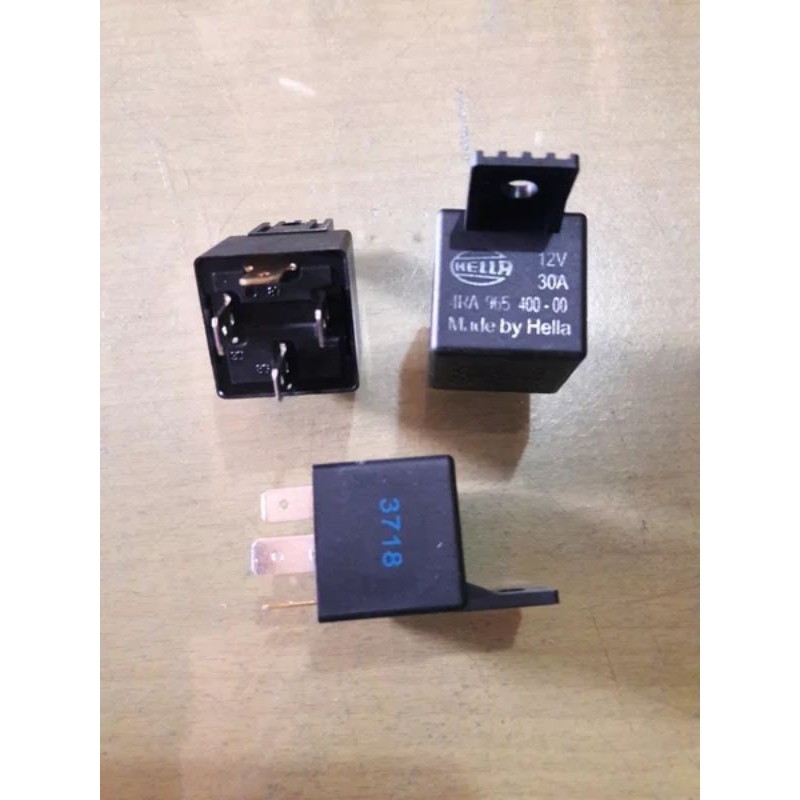 Relay Hella Asli 12Volt Kaki 4 Universal