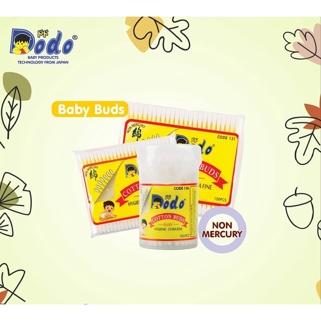 Cotton Bud Baby Extra Fine &amp; Regular/ Korek Kuping Untuk Bayi BabyDodo