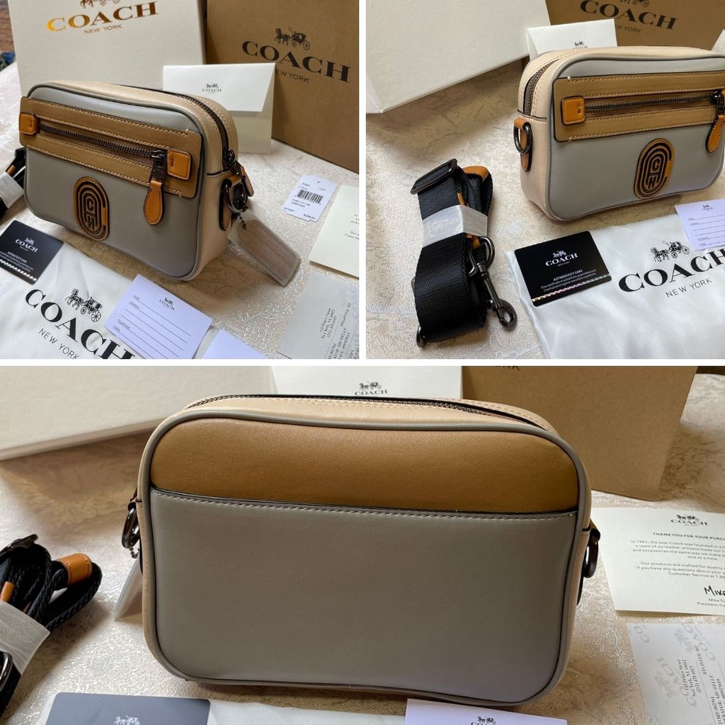 Tas COACH Academy Graham ORIGINAL / Tas Selempang Pria Sling Bag Crossbody Handbag Pria