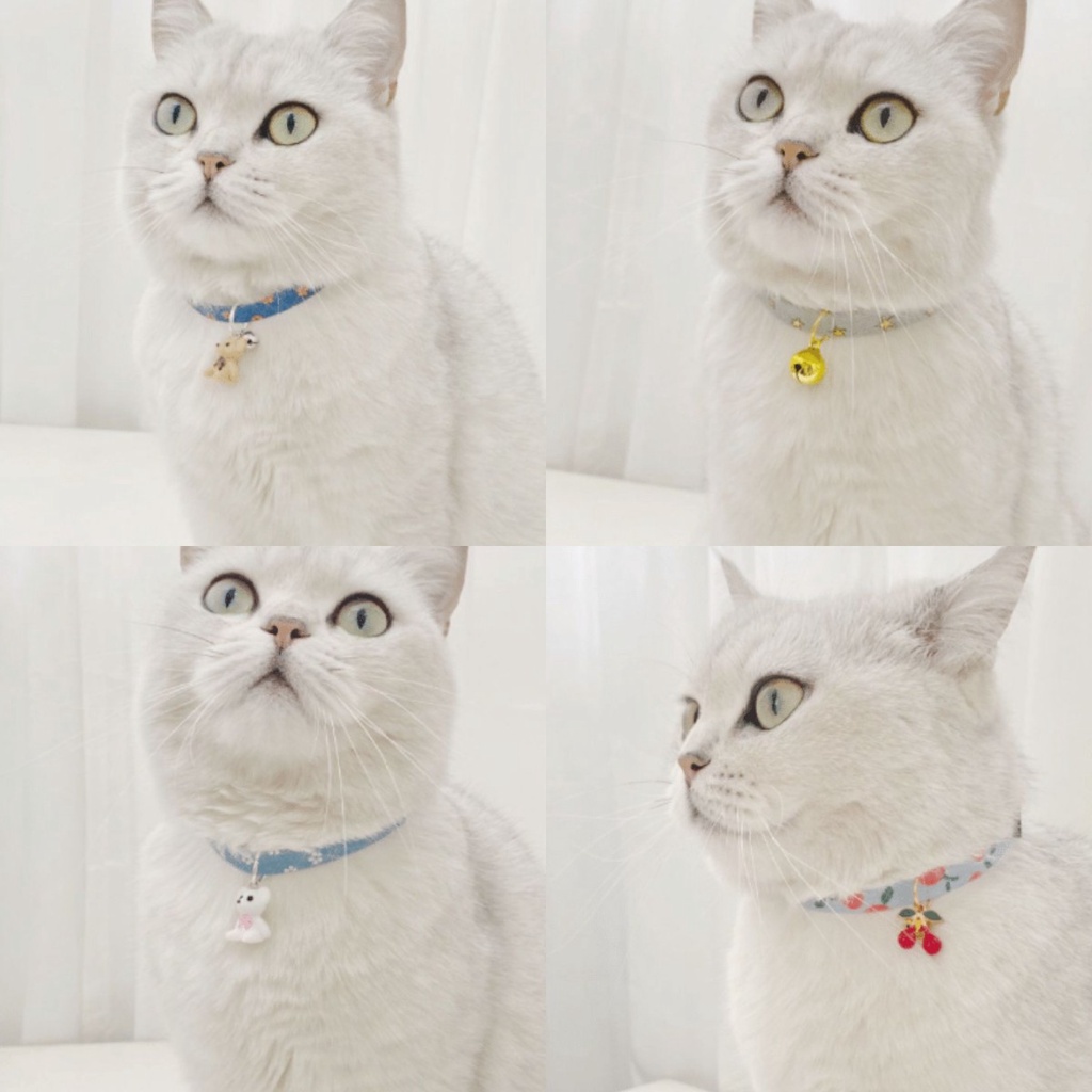 ★〓YUFeiPet〓★Cute Cat Collars Many Kinds Pendant Adjustable Safety Kitten Collar Puppy Chihuahua Raabit Necklace with Bells Pets Accessories