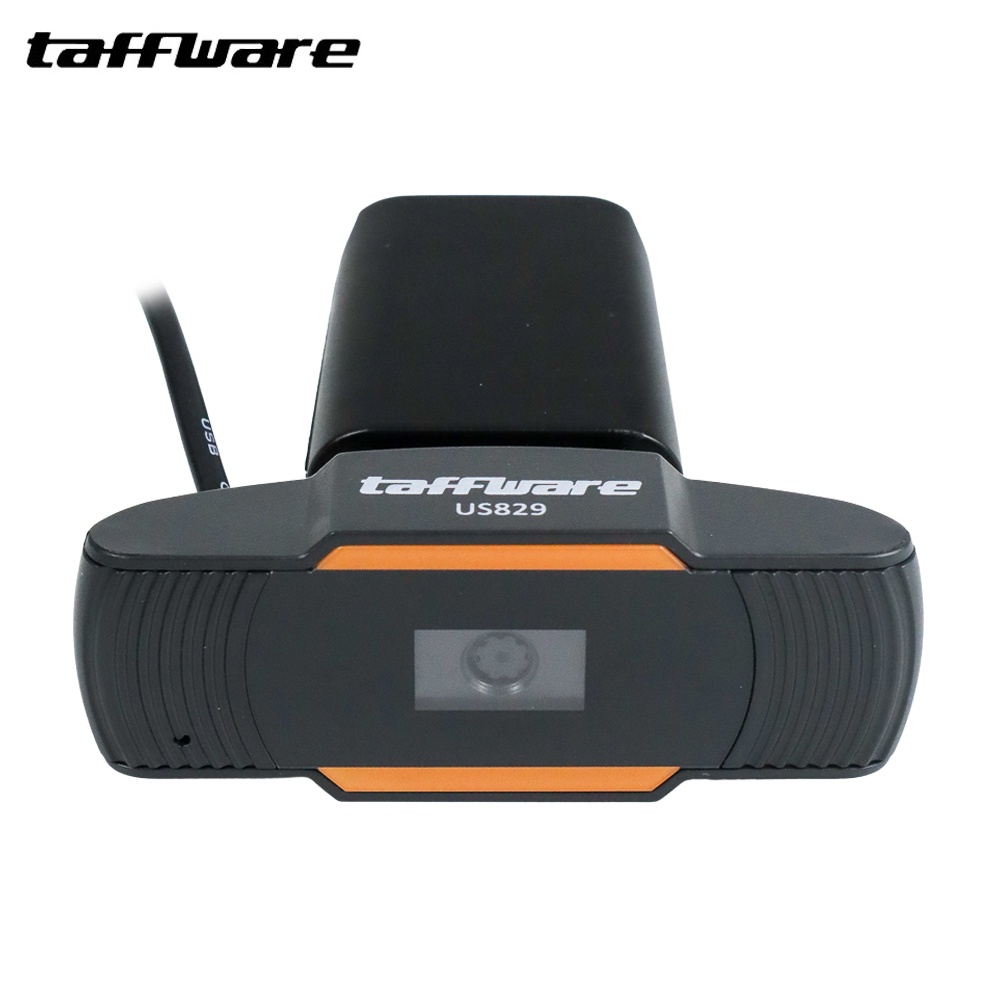 Taffware HD Webcam Desktop Laptop Video Conference 720P with Microphone - US829 - Black