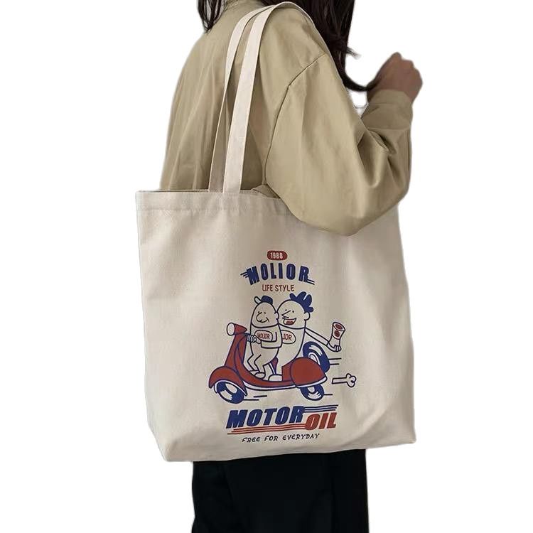 SANSURBAGS MOLIOR MOTOR - Tas Tote Bag Pria Wanita Fashion Korea (Resleting)