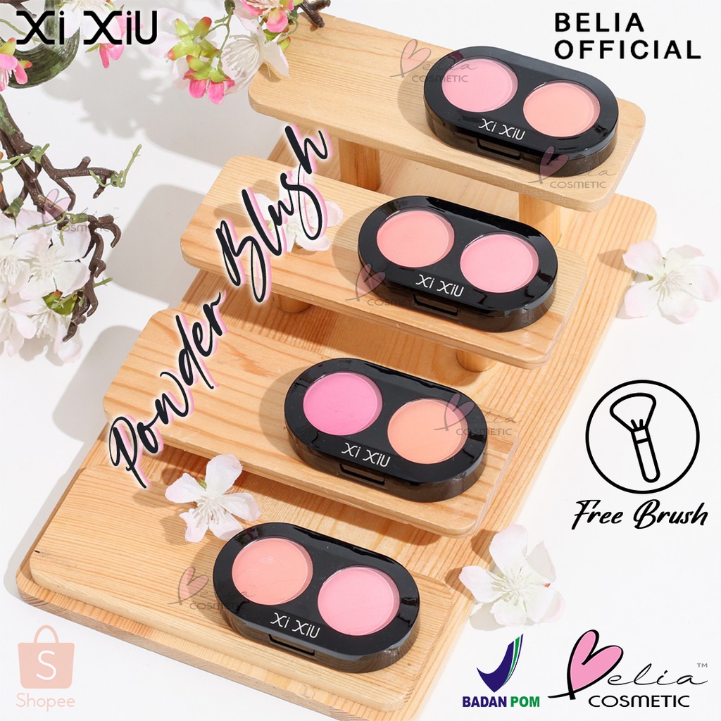 ❤ BELIA ❤ XI XIU Powder Blush 2 in 1 | Blush On | Perona Pipi | Xixiu | BPOM