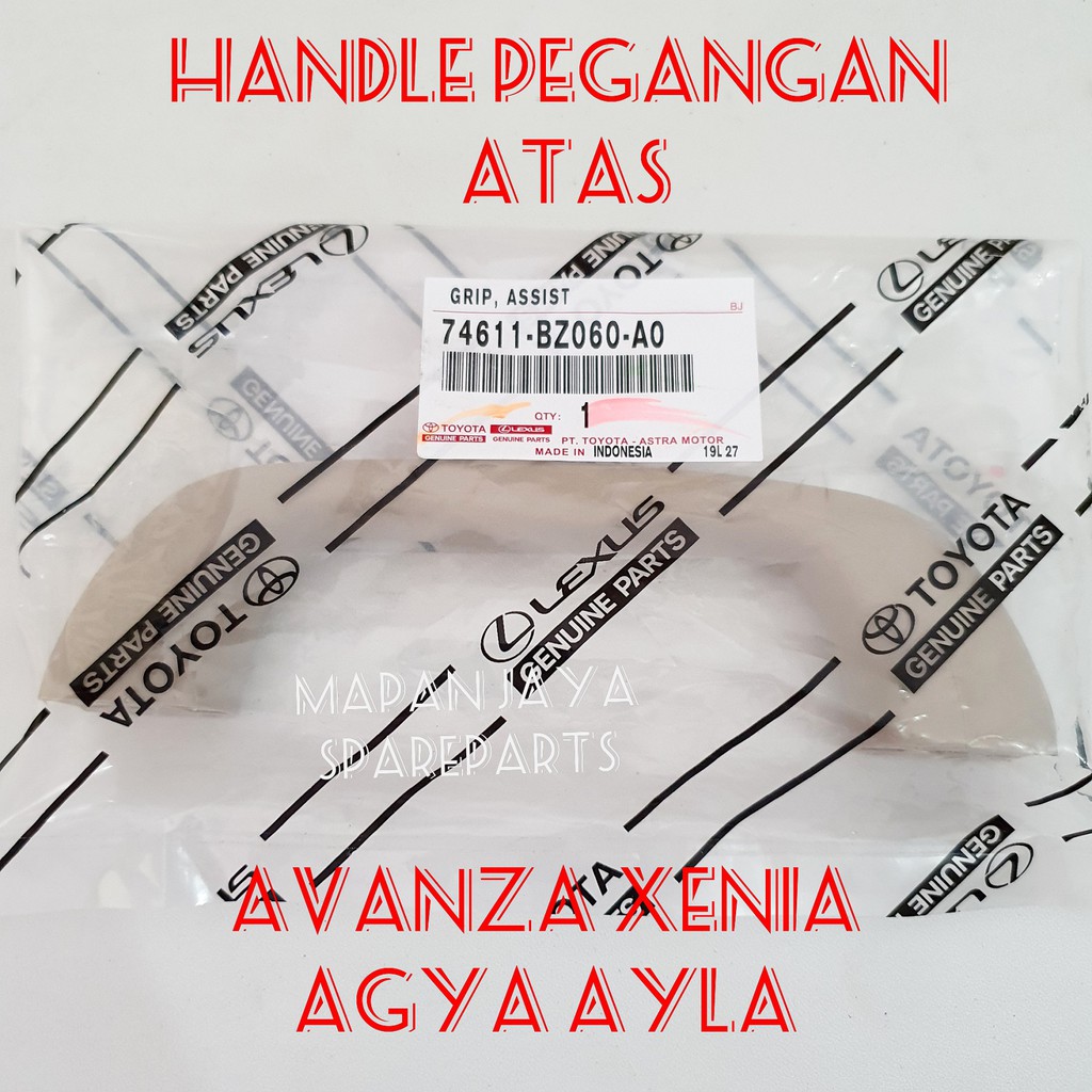 ORI HANDLE GRIP PEGANGAN TANGAN ATAS AVANZA / XENIA / AGYA / AYLA / CALYA / SIGRA