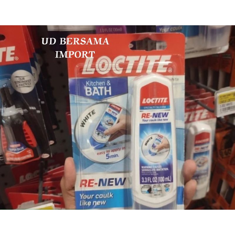 LOCTITE Lem Isi Nat Keramik Kamar Mandi/Sealant Kitchen Bath