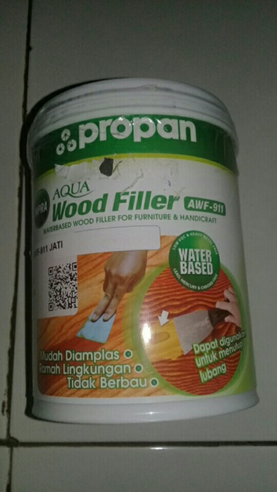 Impra Aqua Wood Filler - Dempul Kayu Melamik Waterbased
