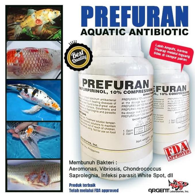 Jual Harga Termurah Antibiotik Ikan Prefuran World Best Aquatic