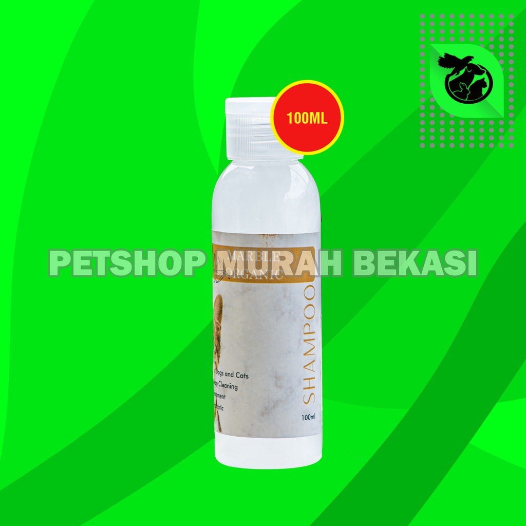 Shampoo Kucing anjing Hewan Marble Organic 100 ML