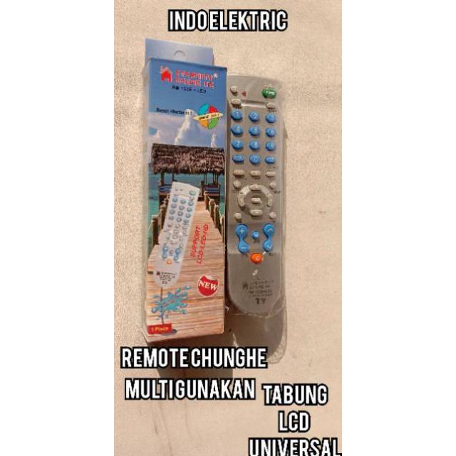 Remote remot tv chunghe multi guna tabung Icd universal