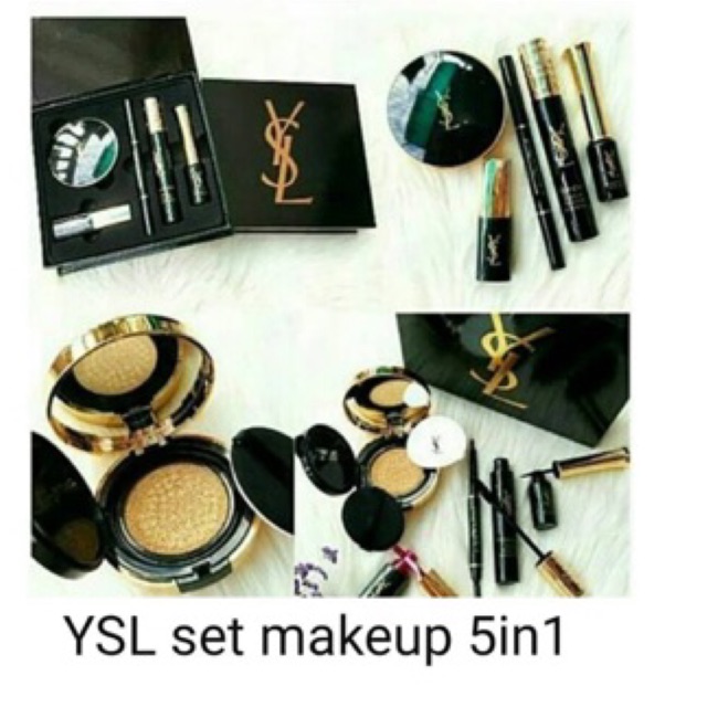 YSL makeup set 5in1 ( harga /set )