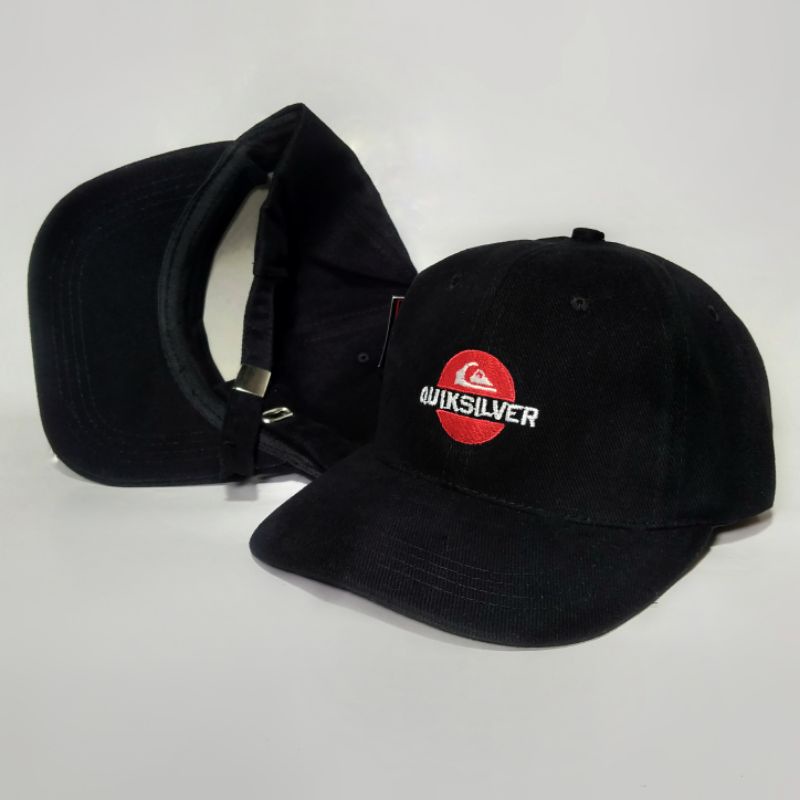 Topi Distro Surfing Quickslver / Topi Jaring Trucker Hat Pria Cowok Keren Bordir Tumblr