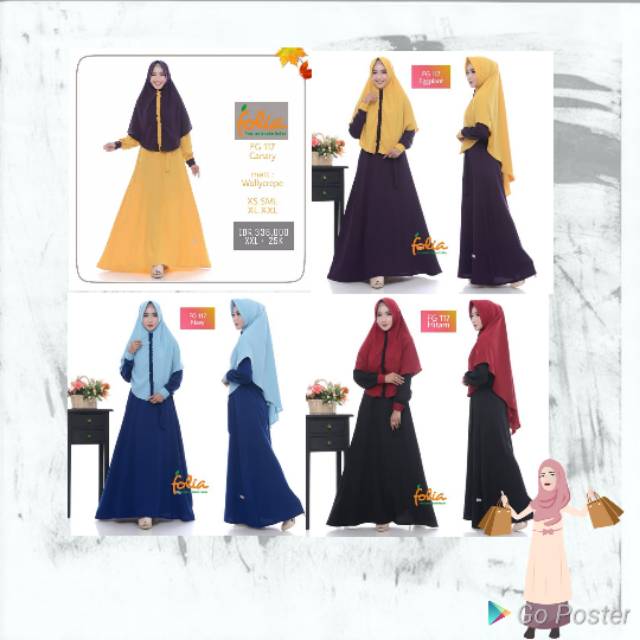 FG 117 FOLIA GAMIS SET SYAR'I