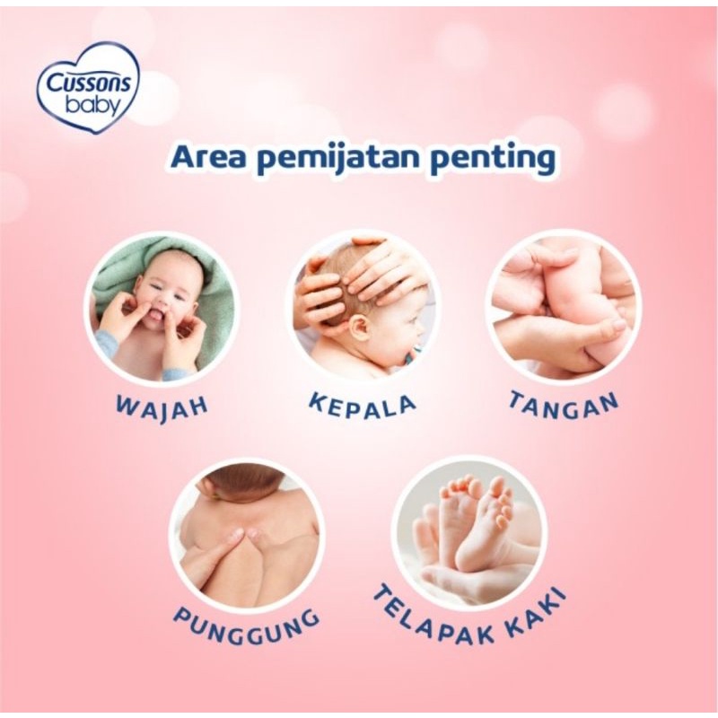 Cussons Baby Oil Ukuran 200 ml (100 ml + 100 ml)