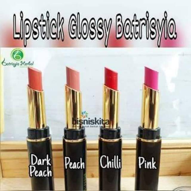 lipstik glossy batrisyia