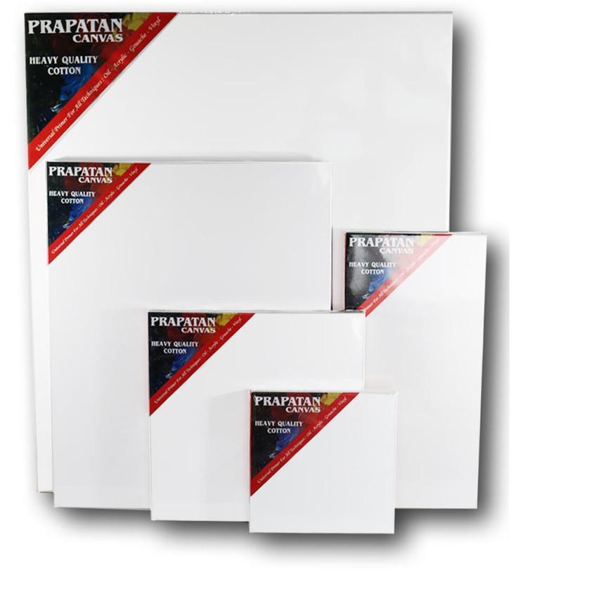 

10.10 STOK READY Kanvas lukis prapatan + spanram (60x80cm)