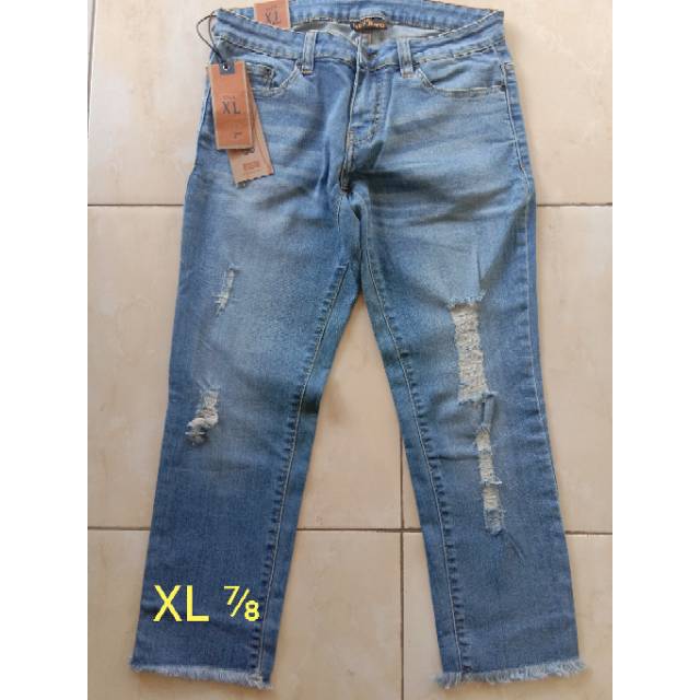 Celana jeans dust cwe ori murah