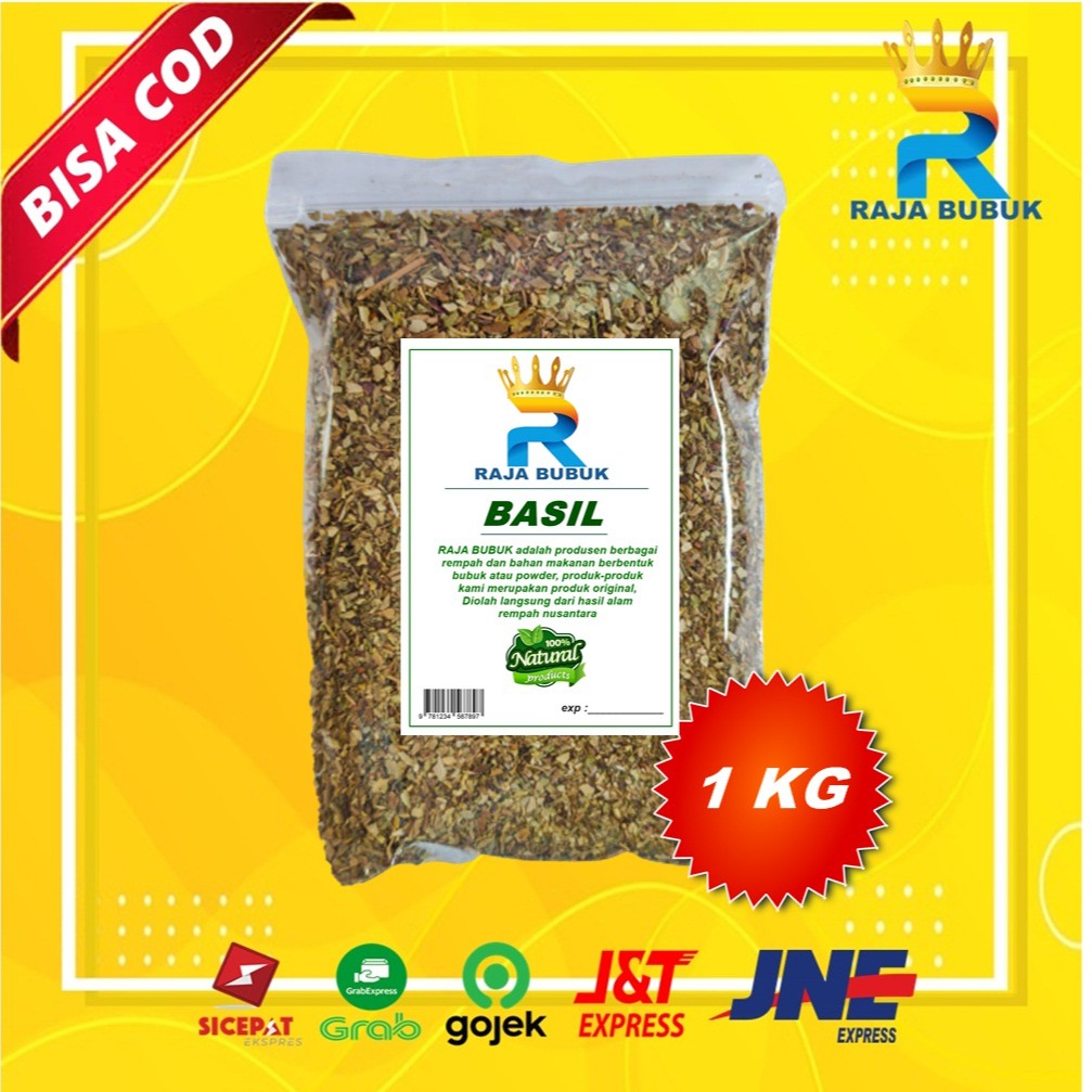 

BASIL ASLI KUALITAS PREMIUM RAJA BUBUK ISI 1 KG