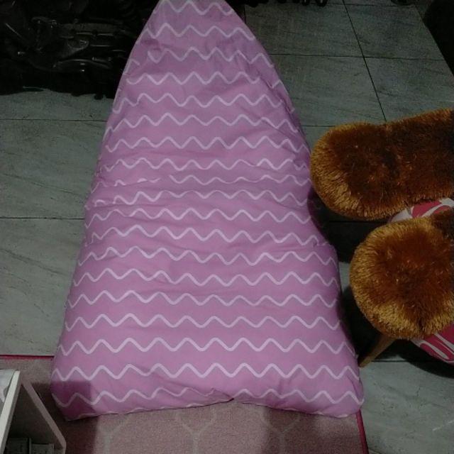 Beanbag Triangle Size L Komplit Bahan Suede
