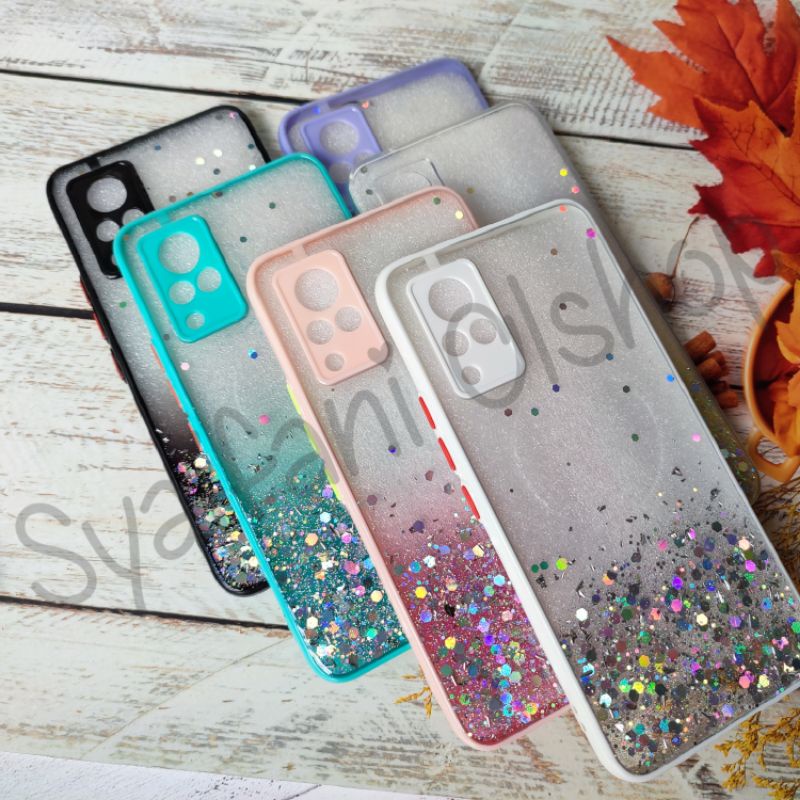 Case Glitter Vivo V21 ( V2066 , V2108 ) / Vivo V21 5G ( V2050 ) Softcase Glitter Blink