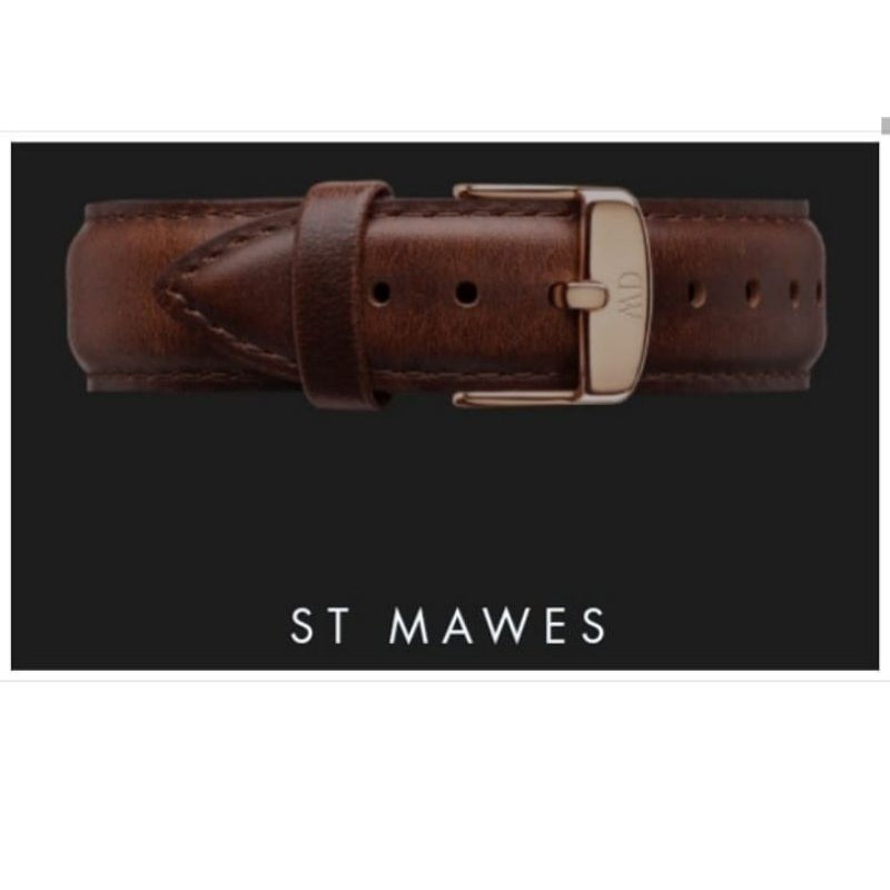 Strap Jam Tangan Dw Leather Kulit Original