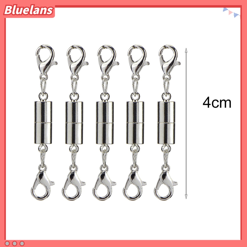 5 Pcs Gesper Magnet Multifungsi Untuk Perhiasan Kalung Gelang Kaki