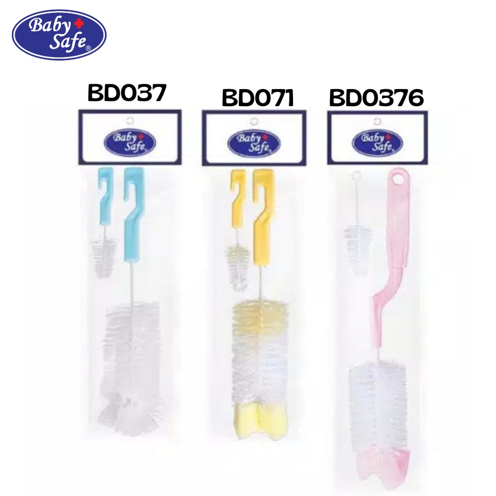 Baby Safe Sikat Botol/Bottle Brush BD037 BD0371 BD0376