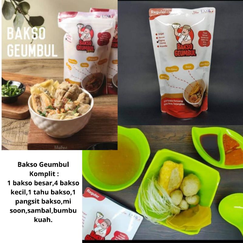 

BAKSO GEUMBUL KOMPLIT