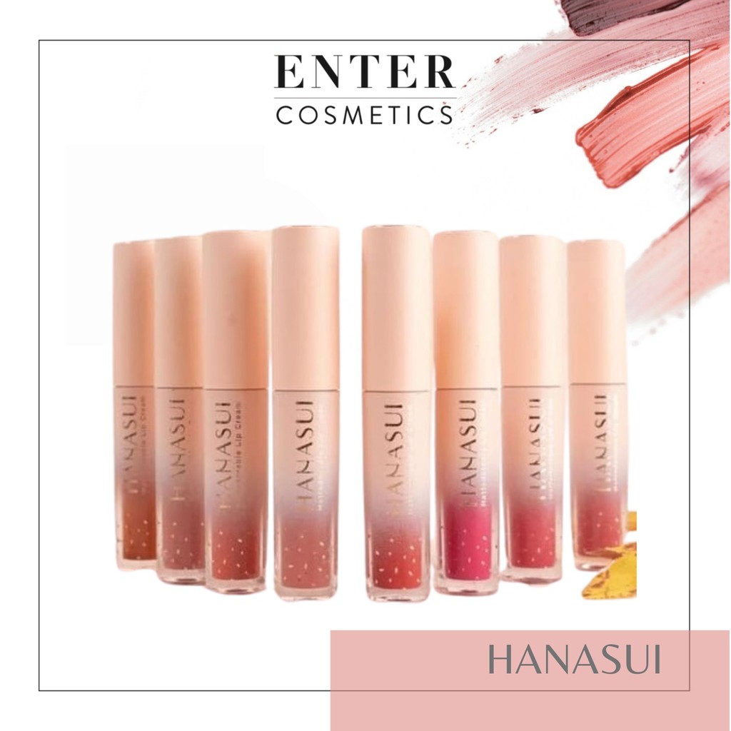 [BPOM] HANASUI MATTEDORABLE LIPCREAM | Hanasui Boba Edition | Hanasui Mattedorable Boba Lipcream | Hanasui Lipcream