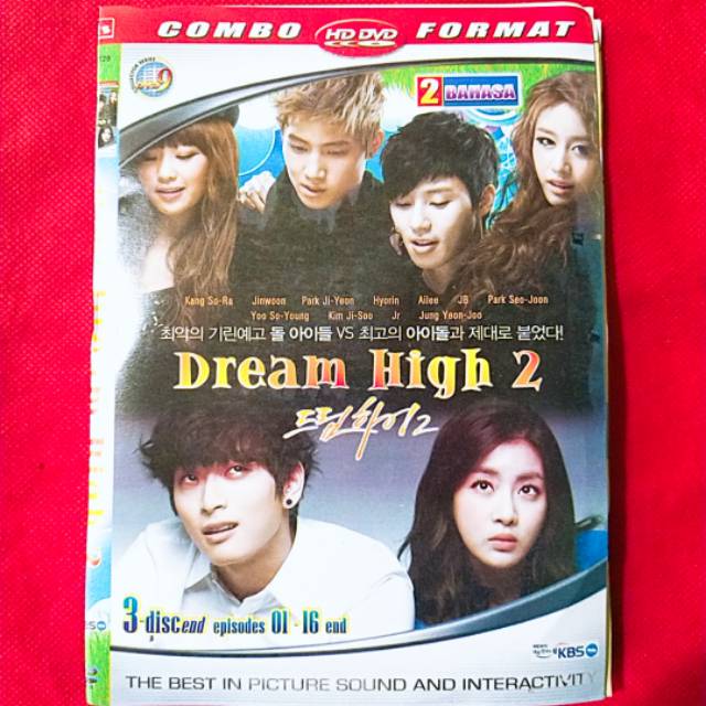 KASET FILM SERI DREAM HIGH 2 LENGKAP 3 DISC END
